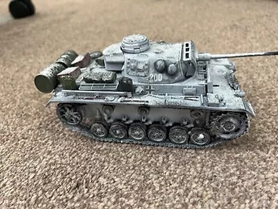 Built Panzer 2 Model Tank. 1/35 Scale (weathered) • £15