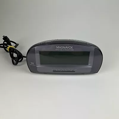 Magnavox Dual Alarm Clock Radio MCR140 Smoke Grey • $19.99