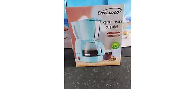 Brentwood 4-Cup Coffee Maker ( Blue ) Model TS-213BL New In The Box • $25