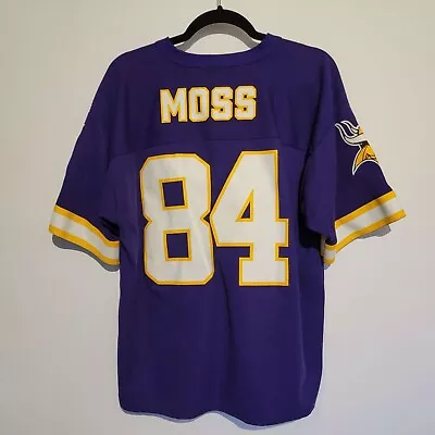 Vintage Logo Athletic Minnesota Vikings Randy Moss #84 Jersey M • $20