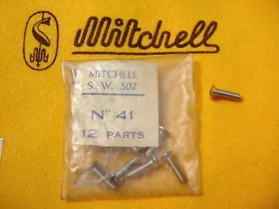  1 Nos Garcia Mitchell 302303402403 Reel Cover Plate Screw  #81344 • $4