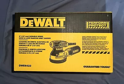 DEWALT Corded 5 In. Variable Speed Random Orbital Sander (DWE6423) • $65