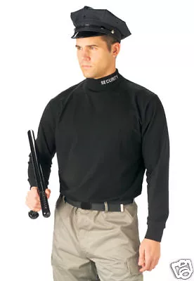 Rothco 3413 Black Security Mock Turtleneck • $21.99