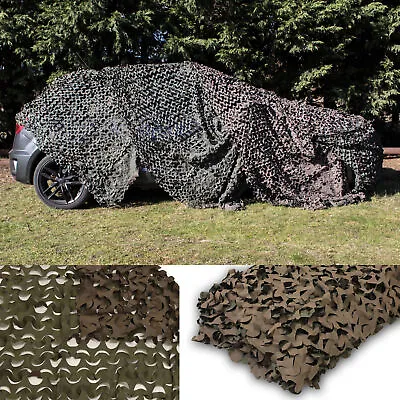 Camo Net Camouflage Netting Reversible Green/Brown Hunting/Shooting By Nitehawk • £8.79