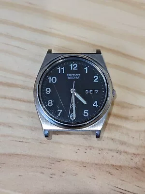 1987 Seiko SQ Quartz Vintage Field Watch (5y23-7000) • $6.50