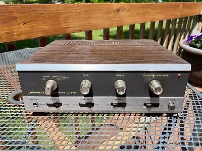 Vintage Lafayette LA-375 50-Watt Solid-State Stereo Amplifier  • $99.99