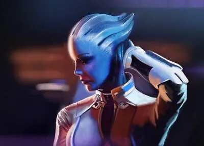 Mass Effect Liara T'Soni Metal Poster 7x11 12x18 #2 • $60