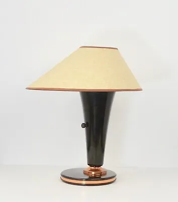 Machine Age Art Deco Bakelite Polaroid Study Lamp. Polaroid Model 100 • $799