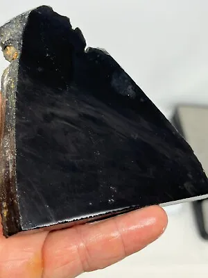 Velvet Aka Peacock Obsidian Slab Lapidary Cabbing Carving Chakra Reiki Mexico • $18