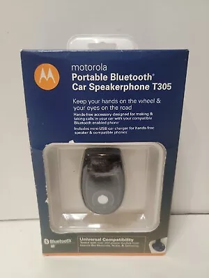 Motorola Portable Bluetooth Car Speakerphone T305 New In Box • $19.99