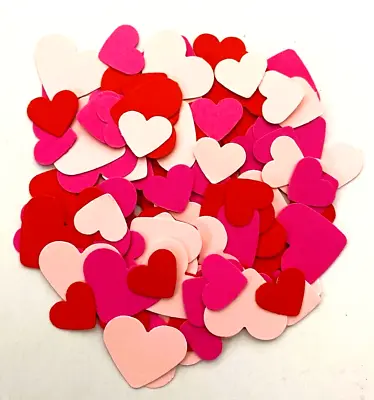 VALENTINE HEARTS CARD HEARTS CARD MAKING LOVE HEARTS VALENTINE'S DAY X 75 • £1.75