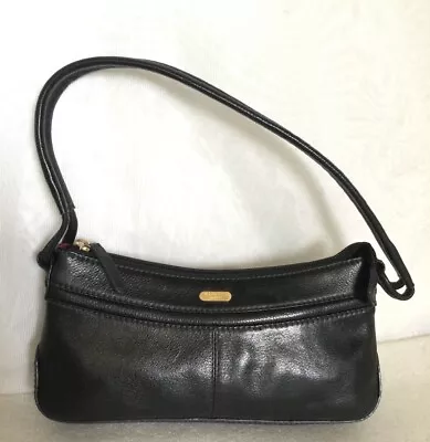 OROTON Black Leather Shoulder Bag / Handbag • $95