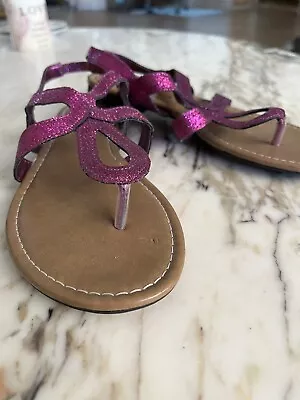 Montego Bay Club Sparkly Pink Sandals 6.5 • $8