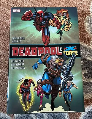 Deadpool & X-Force Omnibus OOP Marvel Cable X-Men VG+ Fabian Nicieza Mark Waid • $300