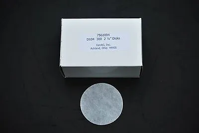 Milk Filter Disks For Mini Strainer Kenag 2-1/4  Disks 300/pk Brand New • $11.50