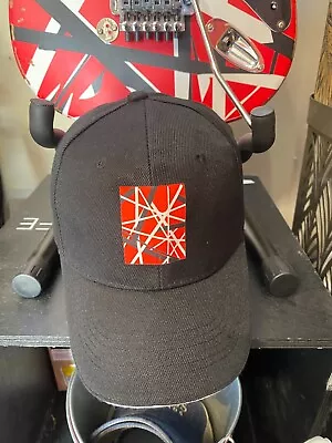 Brand New EVH BLACK Baseball Cap Eddie Van Halen 5150 Tribute Hat FREE STICKER! • $19.84