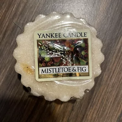 Yankee Candle Rare Mistletoe & Fig Wax Tart • $9.95