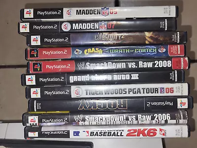 PLAYSTATION PS2  Game Lot • $14
