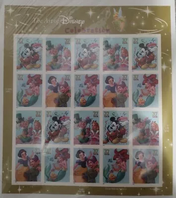 Disney - Celebration  Sheet Of 20 Scott #3912-15 MNH  37c Free Shipping • $8