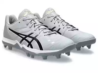 ASICS GOLDSTAGE FANG 1121A067 020 Piedmont Gray Black Baseball Cleats • $124