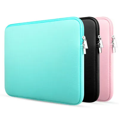 Laptop Sleeve Case Bag Cover Pouch 11 -15.6  For Ipad Mac-Book Lenovo HP • $9.49