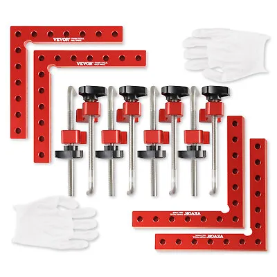 VEVOR 90 Degree Positioning Squares 5.5 X5.5  Right Angle Clamping Square 4 Pack • $40.59