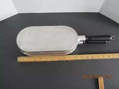 Vintage Miracle Maid Cookware Hinged Folding Aluminum Fish Fry & Omelet Pan • $42.99