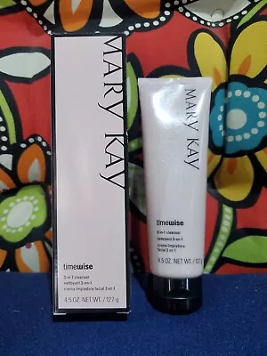 New Mary Kay Timewise 3 In 1 Cleanser Combination To Oily 4.5 Oz.  • $23.98