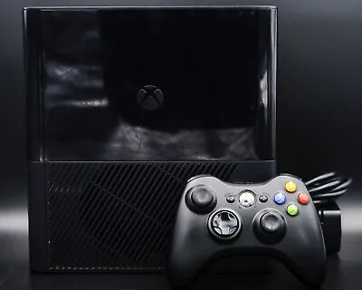 $134.99 • Buy Microsoft Xbox 360 E Super Slim Console 320GB + Controller CLEAN TESTED WORKING