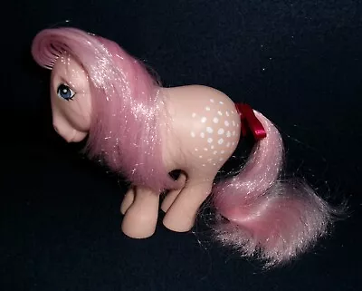 My Little Pony Vintage Collector Pose Concave Foot Cotton Candy #3 EXCELLENT G1 • $7.99