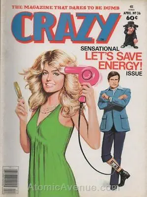 Crazy (Magazine) #36 GD; Marvel | Low Grade - Farrah Fawcett Cover - We Combine • $15.99