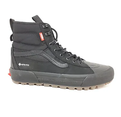 NEW Vans Sk8-Hi Gore-Tex MTE-3 Waterproof Winter Boot Shoe All Black Mens Size • $168.89