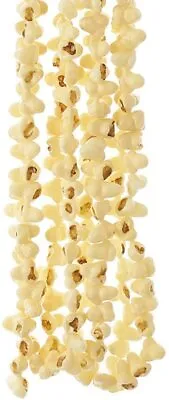 Kurt Adler 9' Plastic Realistic Popcorn Garland Christmas Decor • $11.88