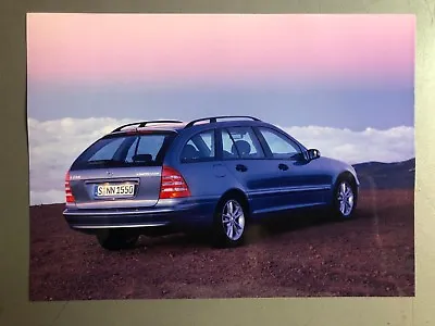 2001 Mercedes-Benz C-Class Estate Wagon Press Photo Foto RARE!! Awesome L@@K • $7.95