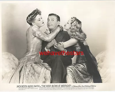 VINTAGE Dolores Moran Alexis Smith Jack Benny HORN BLOWS '45 Publicity Portrait • $39.96