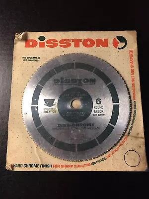 Vintage DISSTON No. NF-6005 Chrome Circular Blade • $9.99