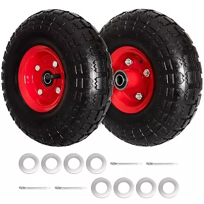 4.10/3.50-4 Tire And Wheel 10  Utility Pneumatic Dolly Tires For Gorilla Car... • $44.41