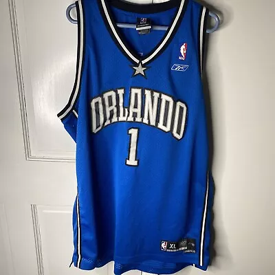 Authentic Tracy McGrady #1 Orlando Magic Reebok NBA Jersey Size XL • $42.95