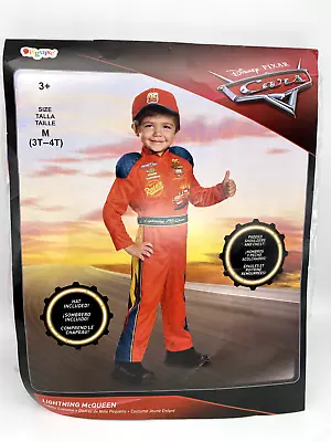 Disney Cars Lightning McQueen Classic Character Costume Toddler Boys M 3T/4T • $34.99