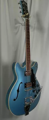 Guild Starfire I DC Pelham Blue Double Cut Semi-Hollow Electric W/ Tremolo • $649