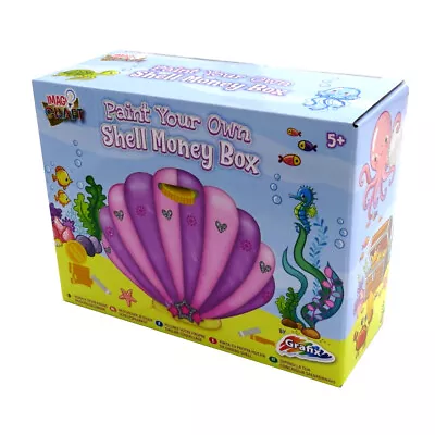 Grafix Paint Your Own Shell Money Box • £5.95