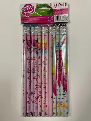 My Little Pony Characters Assortment Of Set Of 12 Wooden Pencils-Brand New! • $6.99
