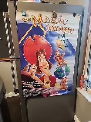 Video Store Promo Poster 1994 Magic Voyage Dom Deluise Feldman • $20
