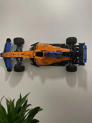 Horizontal Wall Mount LEGO Technic McLaren F1 Formula 1 Race Car 42141 Display • £9.99