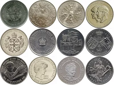 1972-2020 Royal Mint Uncirculated Commemorative £5 Crowns   - Select Your Year • £26.95