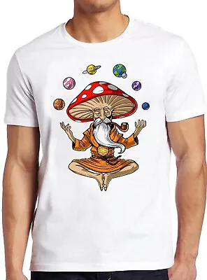 £9.85 • Buy Magic Mushroom Buddha Yoga Planets Solar Cool Top Gift Tee T Shirt 4059