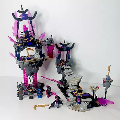 LEGO NINJAGO 71771 The Crystal King Temple Incomplete Missing 2 Minifigs Swords • $69.95