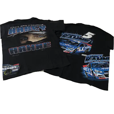 Kasey Kahne Chase Authentics All Over Graphic Print Nascar T Shirt Lot Size M • $22.15