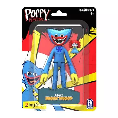 Poppy Playtime - Scary Huggy Wuggy Action Figure (5  Posable Figure Series 1) • £21.36