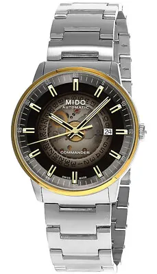 MIDO Commander 40MM AUTO Black Dial SS Men's Watch M021.407.21.411.00 • $945